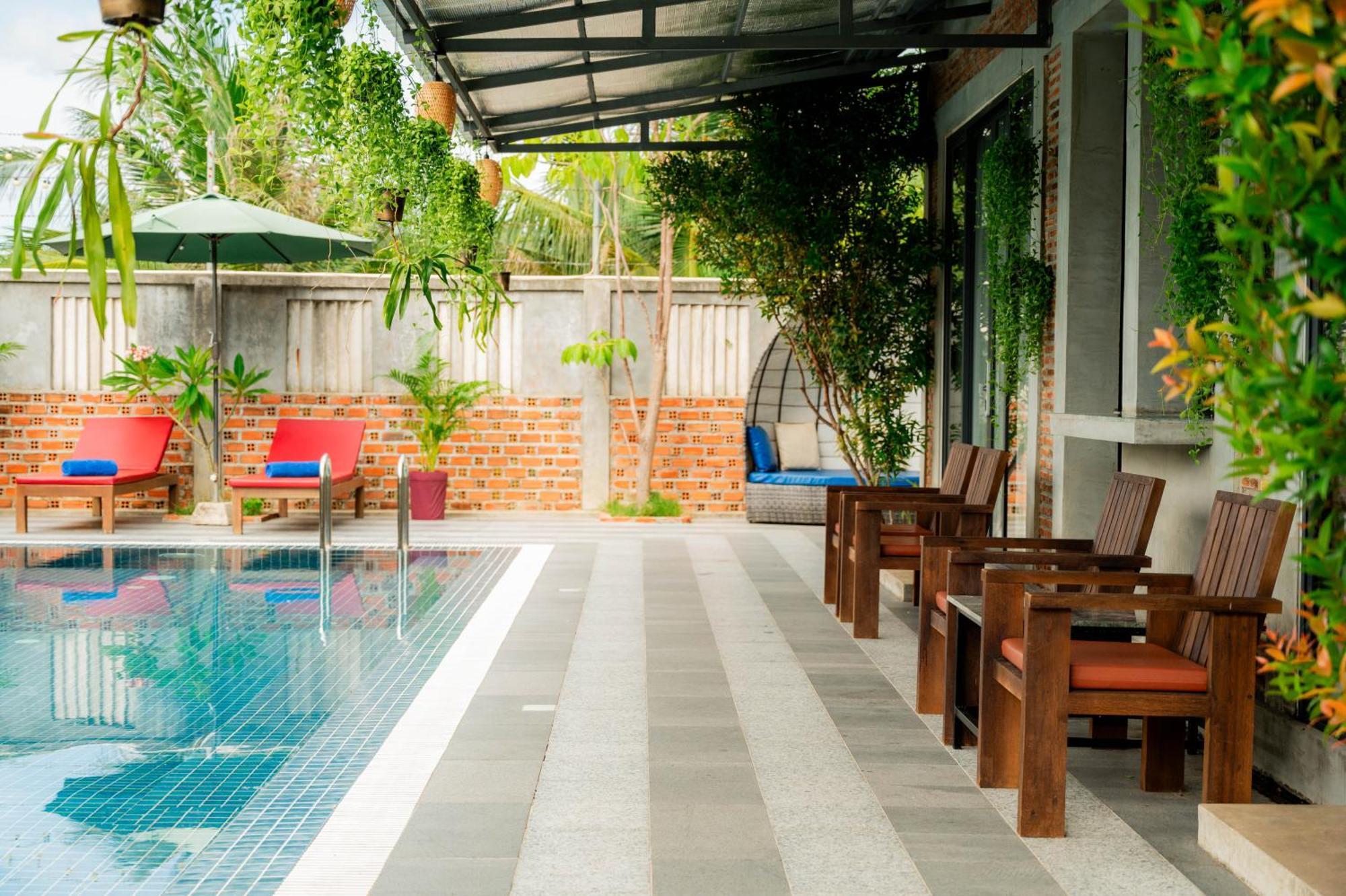 Hotel Kampot Sweet Boutique Exterior foto
